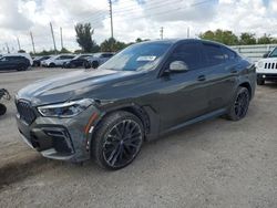 Salvage cars for sale from Copart Miami, FL: 2022 BMW X6 XDRIVE40I