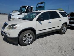 GMC Acadia SLE salvage cars for sale: 2009 GMC Acadia SLE