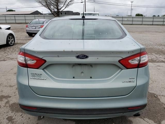 2013 Ford Fusion SE Hybrid