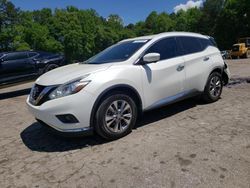 Vehiculos salvage en venta de Copart Austell, GA: 2015 Nissan Murano S