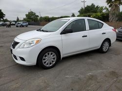 2012 Nissan Versa S en venta en San Martin, CA