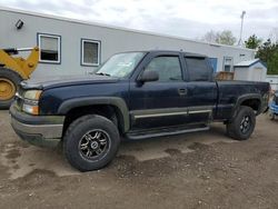 Salvage cars for sale from Copart Lyman, ME: 2005 Chevrolet Silverado K1500