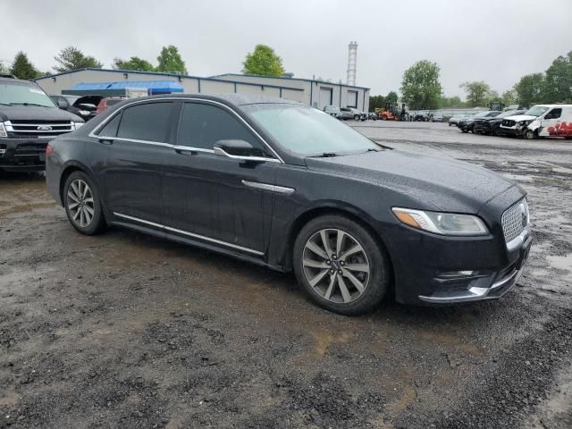 2018 Lincoln Continental