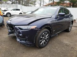 Salvage cars for sale from Copart New Britain, CT: 2018 Maserati Levante Luxury