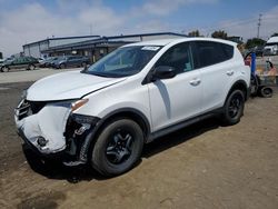 Toyota rav4 salvage cars for sale: 2015 Toyota Rav4 LE