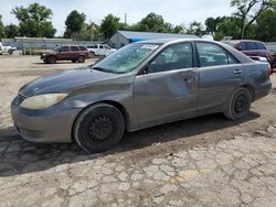 Toyota salvage cars for sale: 2005 Toyota Camry LE