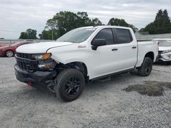 Chevrolet Silverado salvage cars for sale: 2021 Chevrolet Silverado K1500 Trail Boss Custom