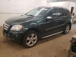 Mercedes-Benz Vehiculos salvage en venta: 2009 Mercedes-Benz ML 350