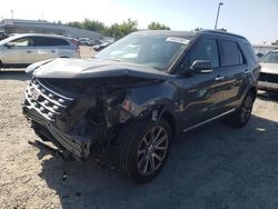 Ford salvage cars for sale: 2017 Ford Explorer Limited