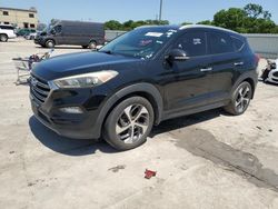 Salvage cars for sale from Copart Wilmer, TX: 2016 Hyundai Tucson Limited