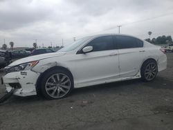 Salvage cars for sale from Copart Colton, CA: 2016 Honda Accord Sport