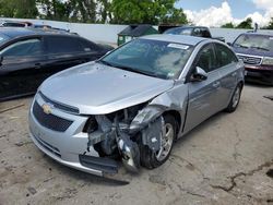 Chevrolet salvage cars for sale: 2011 Chevrolet Cruze LT