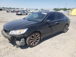 Honda salvage cars for sale: 2015 Honda Accord Sport