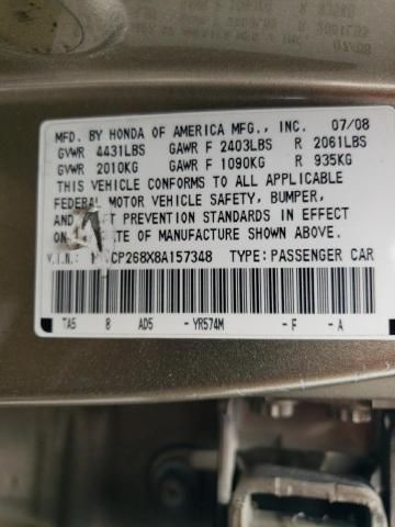 2008 Honda Accord EXL