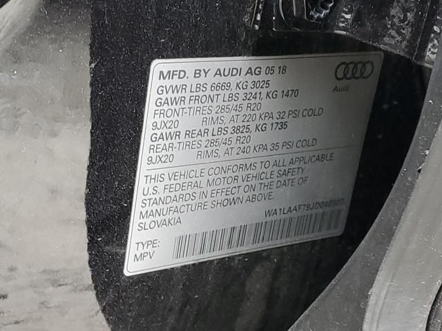 2018 Audi Q7 Premium Plus