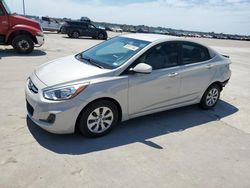 Hyundai Accent salvage cars for sale: 2016 Hyundai Accent SE