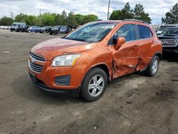 Chevrolet Vehiculos salvage en venta: 2015 Chevrolet Trax 1LT