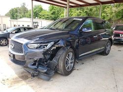 Vehiculos salvage en venta de Copart Hueytown, AL: 2020 Infiniti QX60 Luxe