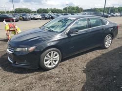 Chevrolet Impala salvage cars for sale: 2017 Chevrolet Impala LT