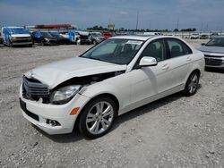 Mercedes-Benz salvage cars for sale: 2009 Mercedes-Benz C 300 4matic