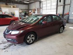 Honda Civic lx salvage cars for sale: 2015 Honda Civic LX