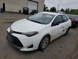 Toyota Vehiculos salvage en venta: 2018 Toyota Corolla L