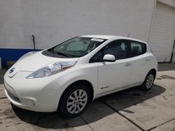 Nissan Leaf salvage cars for sale: 2015 Nissan Leaf S