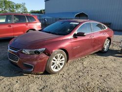 Vehiculos salvage en venta de Copart Spartanburg, SC: 2016 Chevrolet Malibu LT