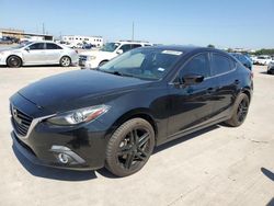 Salvage cars for sale from Copart Grand Prairie, TX: 2014 Mazda 3 Grand Touring