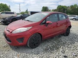 Vehiculos salvage en venta de Copart Mebane, NC: 2013 Ford Fiesta SE