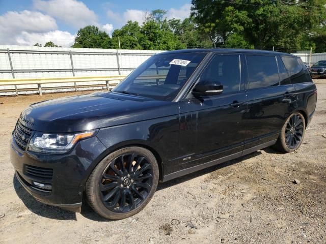 2017 Land Rover Range Rover Supercharged