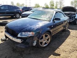 Audi salvage cars for sale: 2008 Audi A4 2.0T Cabriolet Quattro