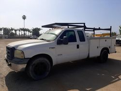 Ford F350 salvage cars for sale: 2007 Ford F350 SRW Super Duty