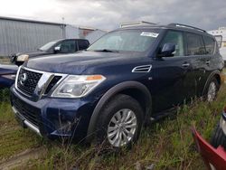 Nissan salvage cars for sale: 2017 Nissan Armada SV