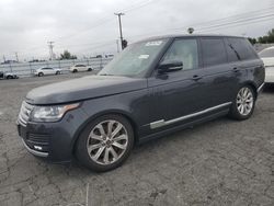 Land Rover salvage cars for sale: 2013 Land Rover Range Rover HSE