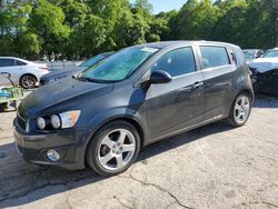 2015 Chevrolet Sonic LTZ en venta en Austell, GA