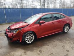 Vehiculos salvage en venta de Copart Moncton, NB: 2020 Toyota Corolla LE