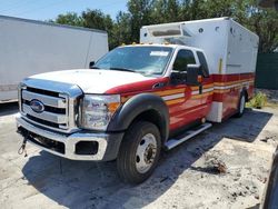 Vehiculos salvage en venta de Copart West Palm Beach, FL: 2015 Ford F450 Super Duty