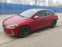 Salvage cars for sale from Copart Moncton, NB: 2018 Hyundai Elantra SEL