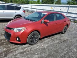 Salvage cars for sale from Copart Grantville, PA: 2015 Toyota Corolla L