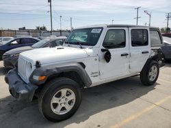 2020 Jeep Wrangler Unlimited Sport en venta en Los Angeles, CA