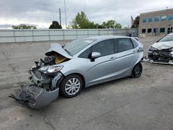 Honda fit salvage cars for sale: 2019 Honda FIT LX