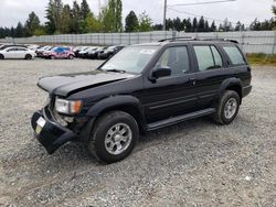 Infiniti QX4 salvage cars for sale: 1998 Infiniti QX4