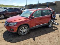 Salvage cars for sale from Copart Colorado Springs, CO: 2016 Volkswagen Tiguan S