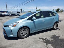Vehiculos salvage en venta de Copart Colton, CA: 2017 Toyota Prius V