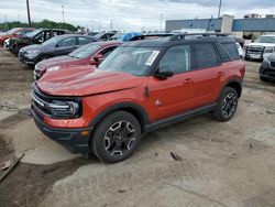 Vehiculos salvage en venta de Copart Woodhaven, MI: 2022 Ford Bronco Sport Outer Banks