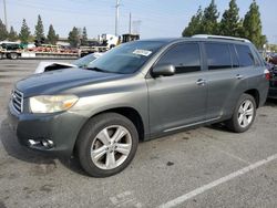 Salvage cars for sale from Copart Rancho Cucamonga, CA: 2009 Toyota Highlander Limited