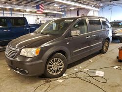 Salvage cars for sale from Copart Wheeling, IL: 2014 Chrysler Town & Country Touring L