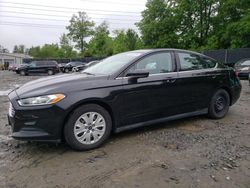 Ford Fusion S salvage cars for sale: 2014 Ford Fusion S