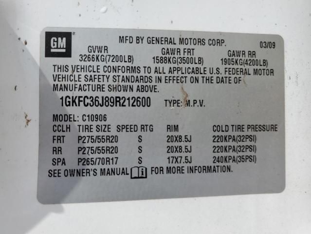 2009 GMC Yukon XL C1500 SLT